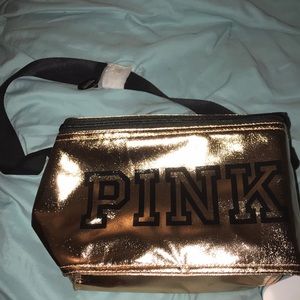 Rose Gold Metallic Lunch Box
